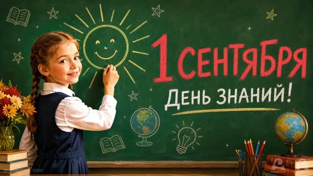 Скоро в школу. 1 сентября - День знаний !