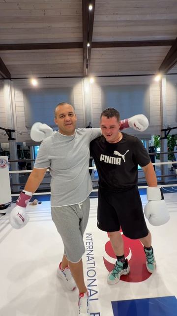 Хочешь быть лучшим — тренируйся с лучшими! 🥊