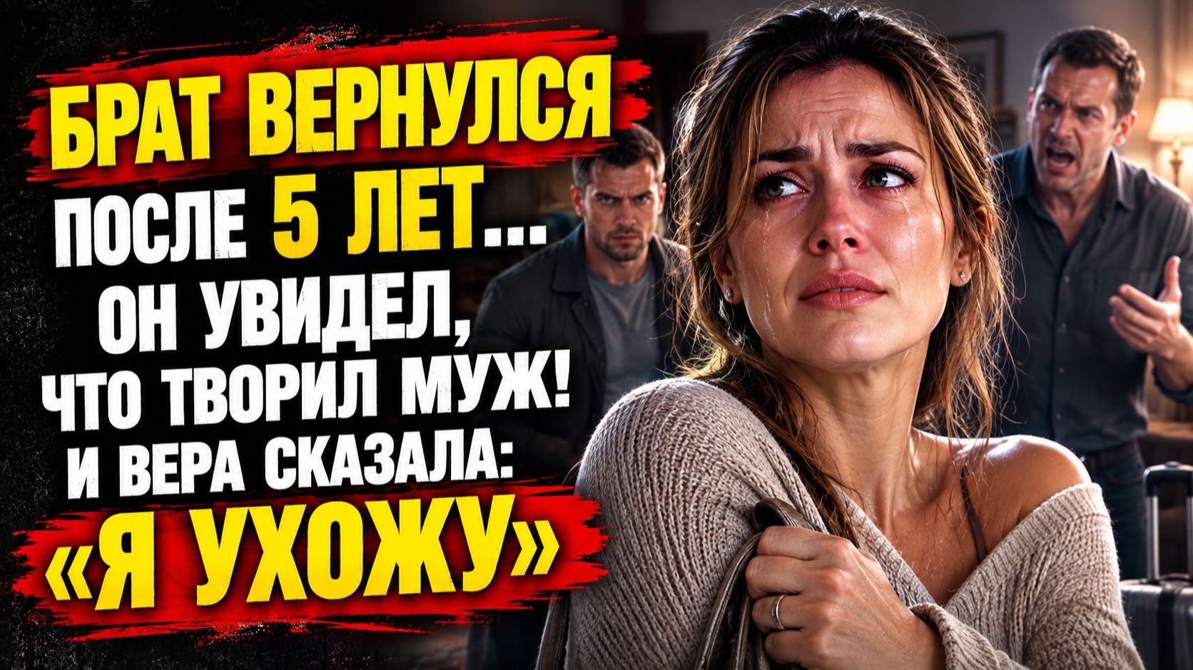 Истории из жизни | Брат вернулся через 5 лет и спас сестру | Аудио рассказы