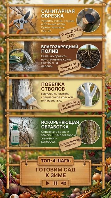 Деревья потрескаются а урожай сгниет Одна ошибка осеннего ухода губит сад