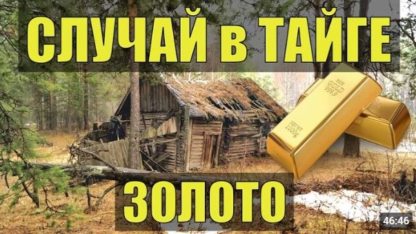 СЛУЧАЙ в ТАЙГЕ ВЫЖИТЬ ПРОМЫСЕЛ РУЧНАЯ ДОБЫЧА ЗОЛОТА ИЗБУШКА ОХОТНИКА ОДИН НАХОДКА ЖИЗНЬ В ЛЕСУ