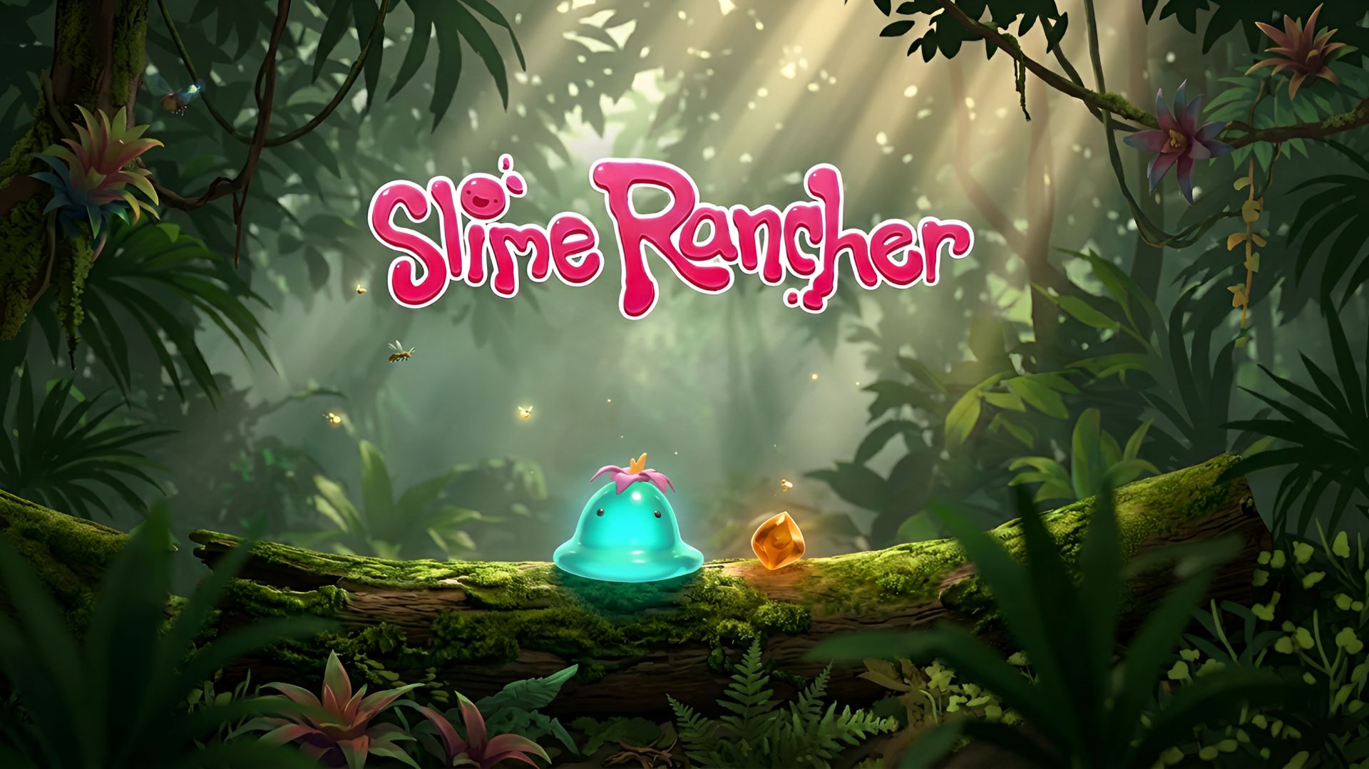 В тени лиан: тихий день среди слаймов в джунглях — Slime Rancher