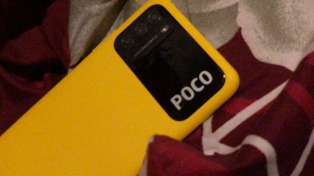 желтый Poco M3