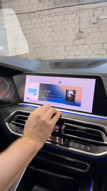 BMW X7 - установка андроид-блока в штатное головное устройство