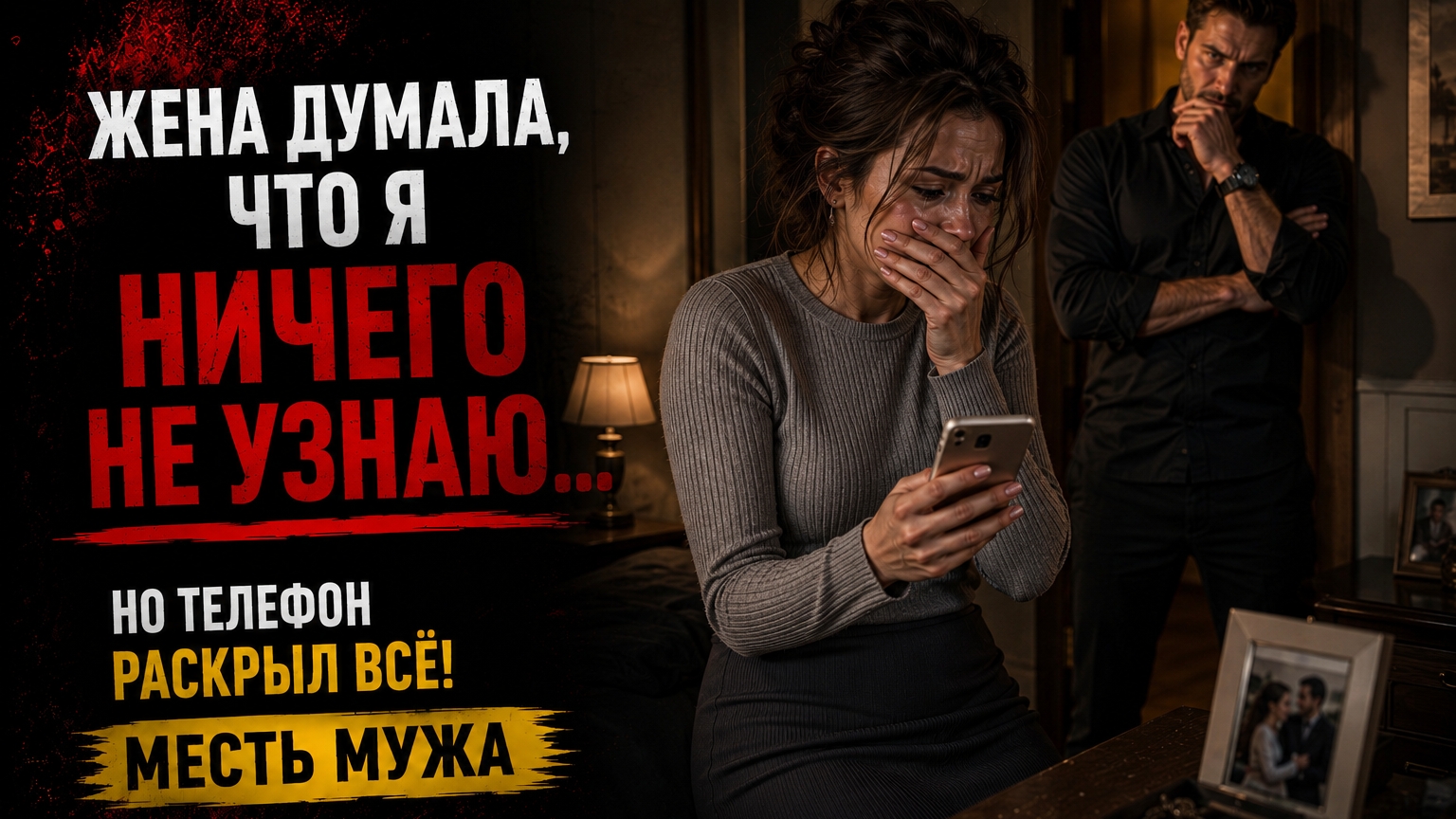 ЖЕНА ДУМАЛА, ЧТО Я НИЧЕГО НЕ УЗНАЮ, НО ТЕЛЕФОН ВСЕ ВЫДАЛ.... МЕСТЬ МУЖА