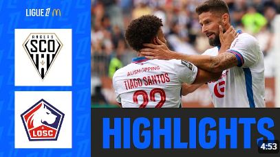 Анже — Лилль 0:2 | Обзор Ligue 1