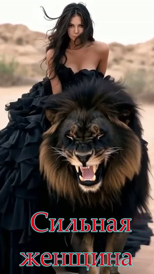 Сильная женщина (стихи Сергей Лапин) 💟🎼🐅👠