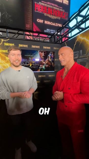The Rock Vs MrBeast For 100000