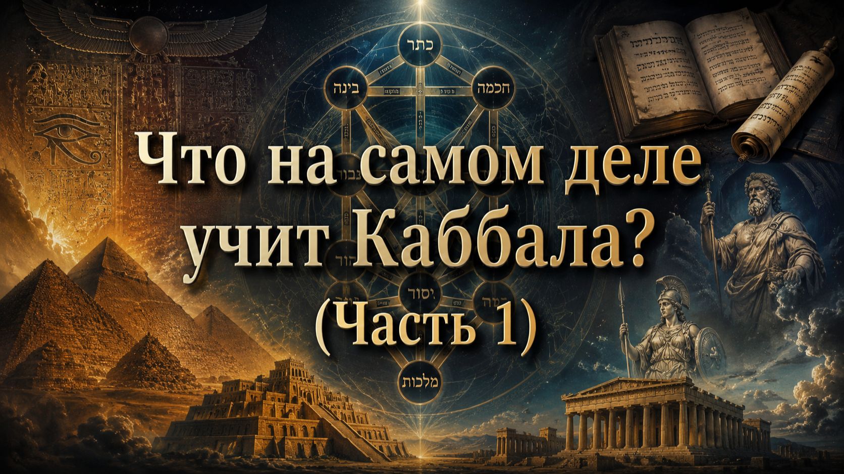 Что на самом деле учит Каббала? Сефирот Эйн Соф и древние мифологии