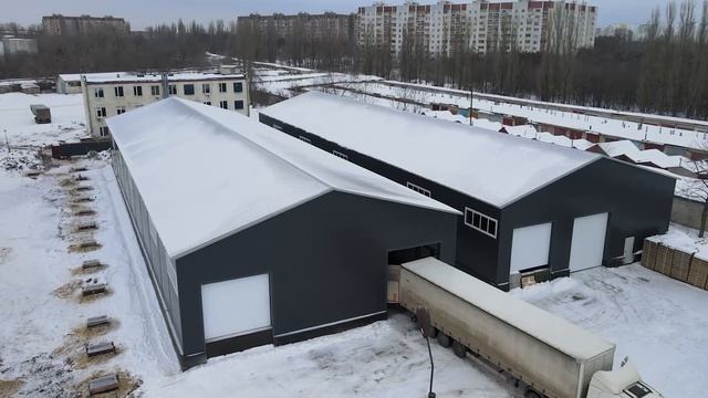 Промышленное здание в Химках– строительство под ключ Angar36.ru