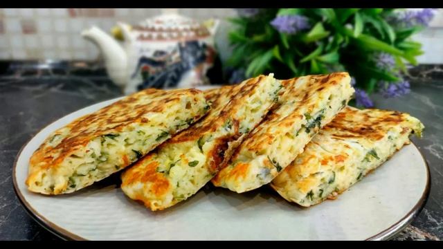 ХАЧАПУРИ С СЫРОМ НА СКОВОРОДЕ
