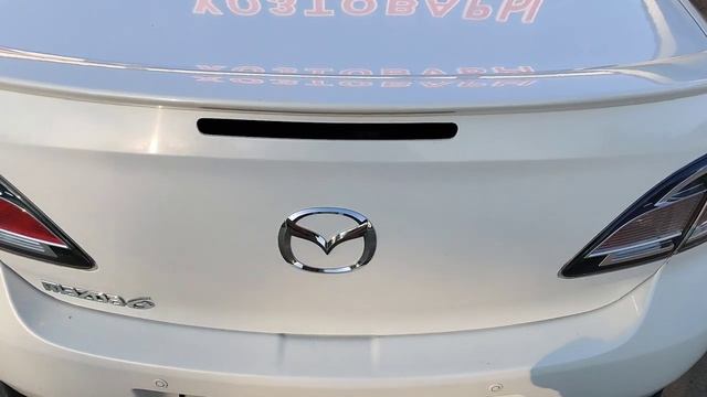 неисправный замок багажника mazda 6 gh