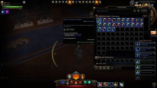 Neverwinter - HUGE Change Upcoming: Opening 50 Celestial Coffers of Insignia! - Mod 33.5 Preview
