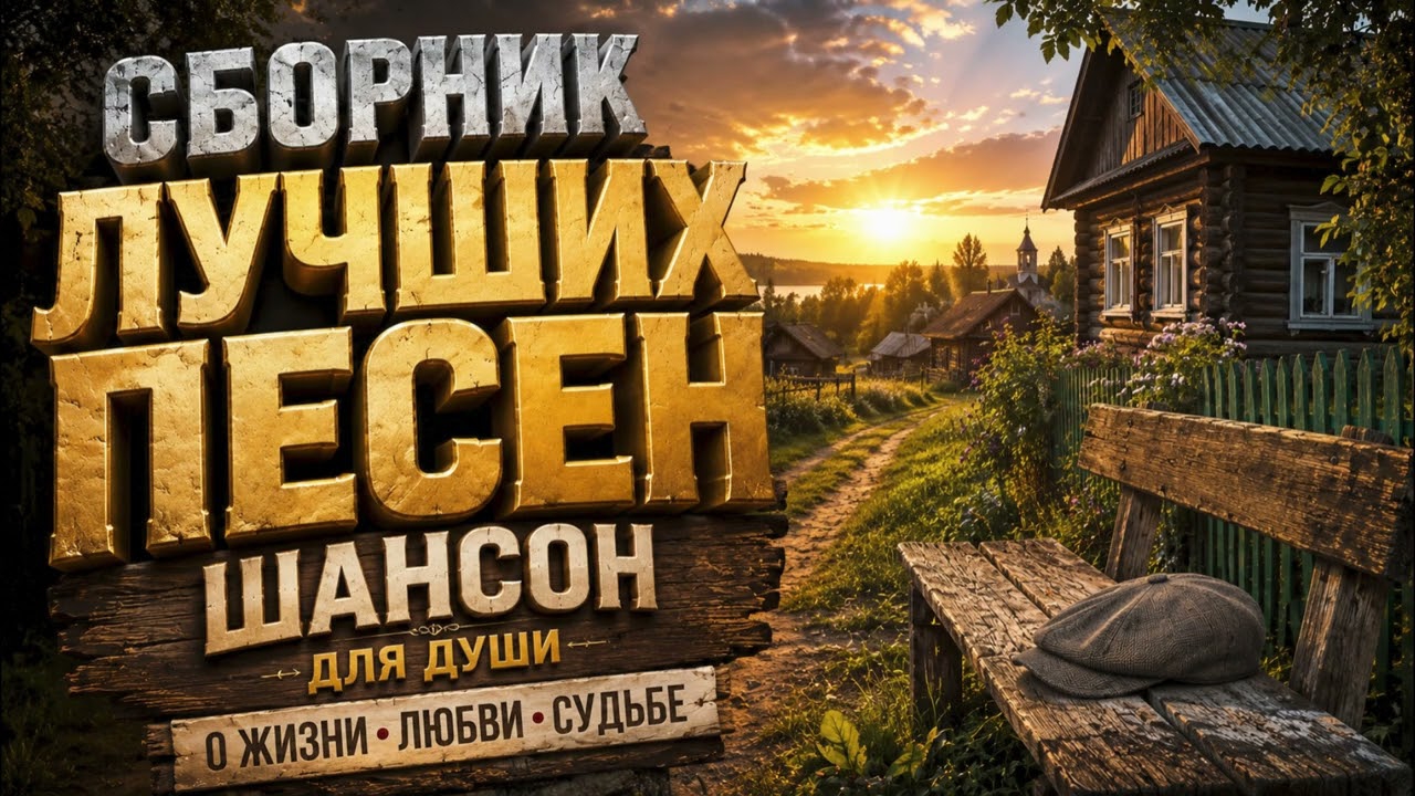 СБОРНИК РУССКИХ ПЕСЕН Золотая коллекция шансона Греет душу Хиты о жизни и любви эти хиты ищут все