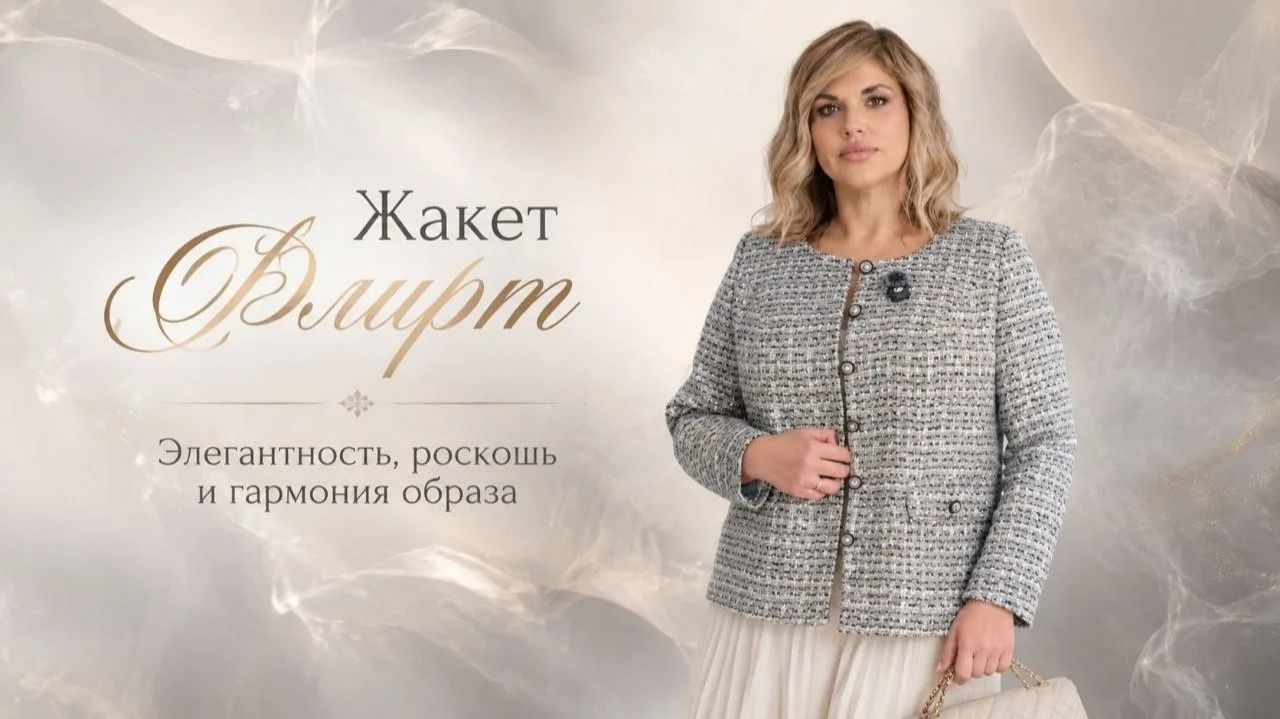 Знакомьтесь — жакет «Флирт»!🤍
