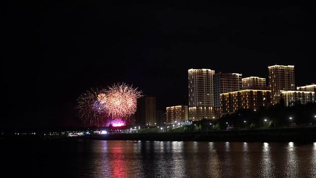 Салют в честь юбилея Набережных Челнов