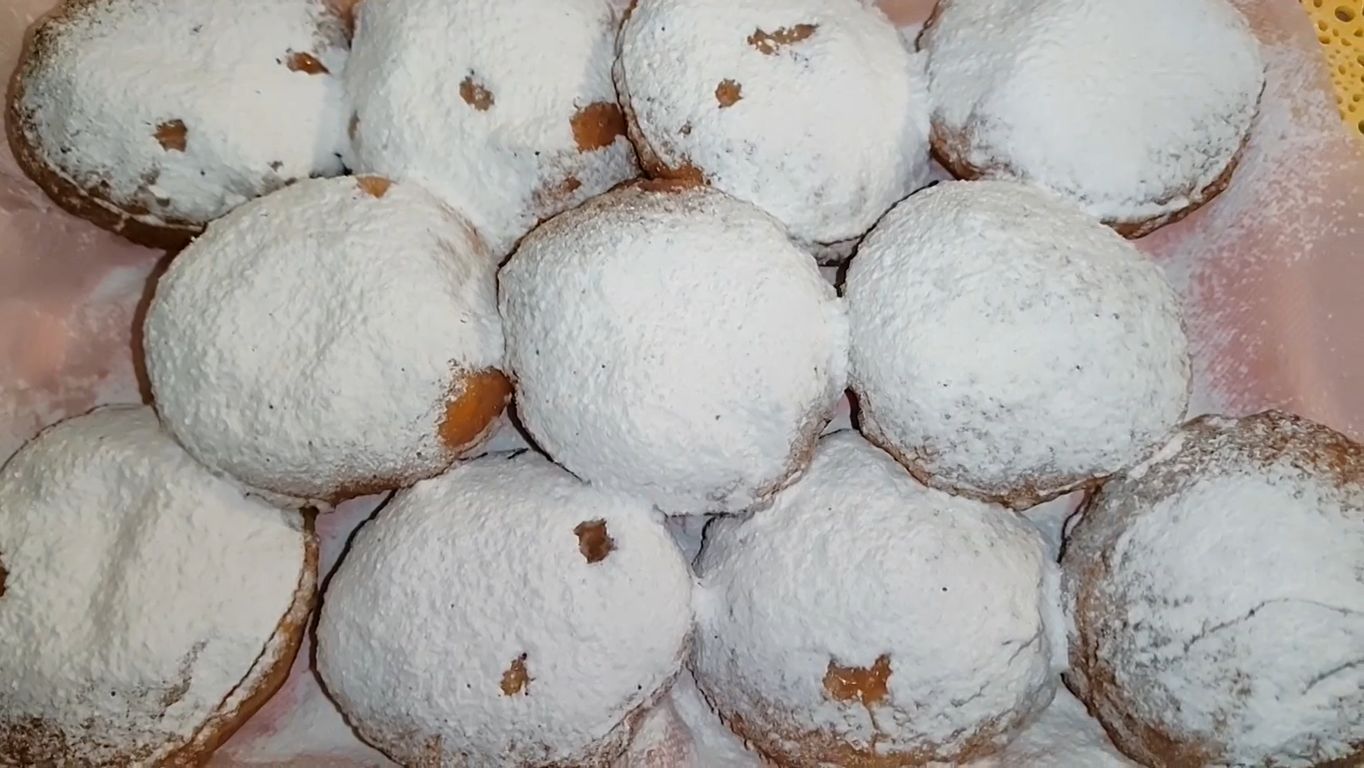 Вкуснейшие пончики с заварным кремом) Просто сказка... Армянский рецепт.