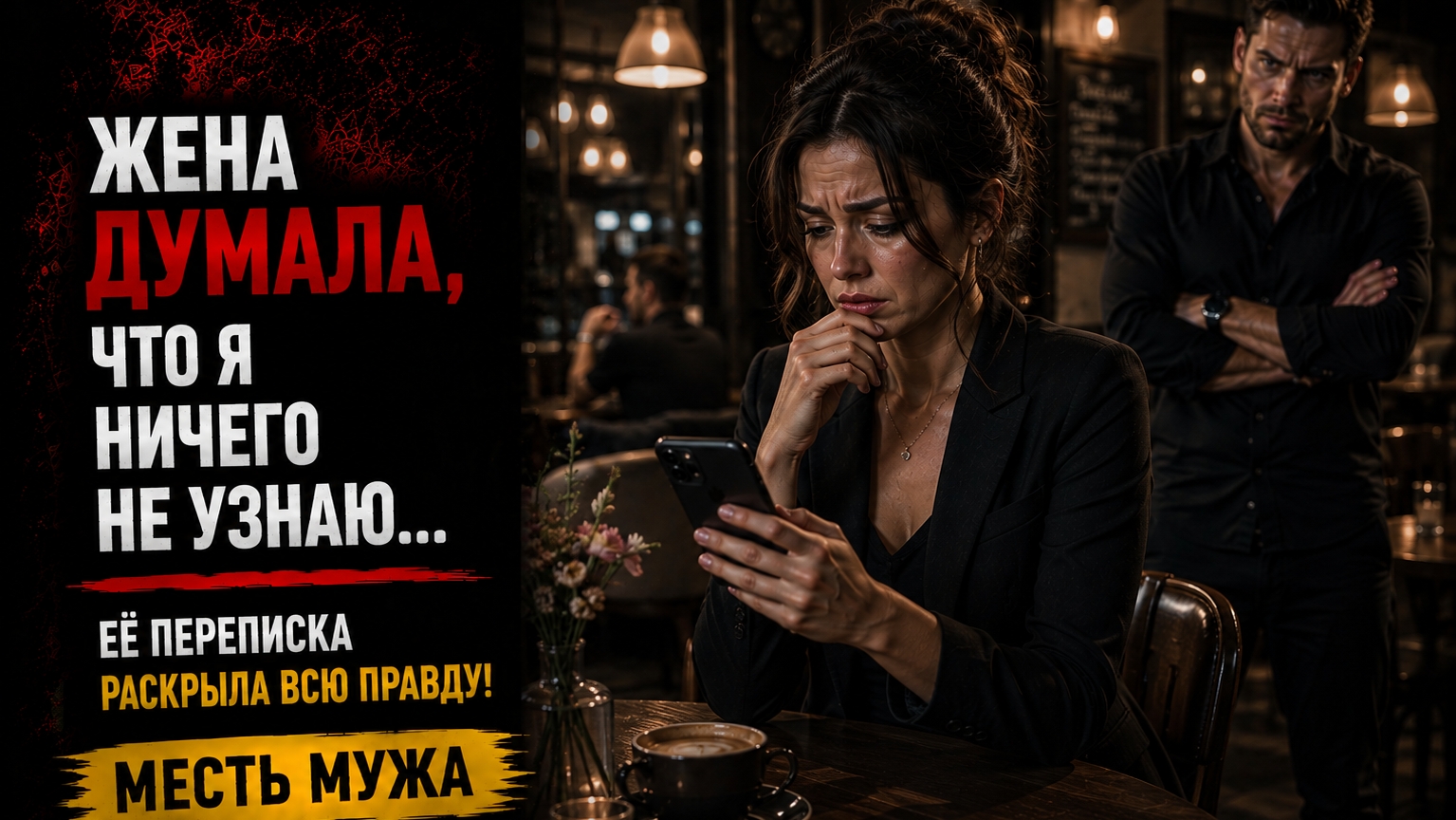 ЖЕНА ИЗМЕНИЛА, ПЕРЕПИСКА ЕЁ ВЫДАЛА...... МЕСТЬ МУЖА