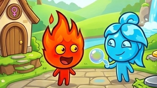 Игры для детей. Огонь и вода. 🔥