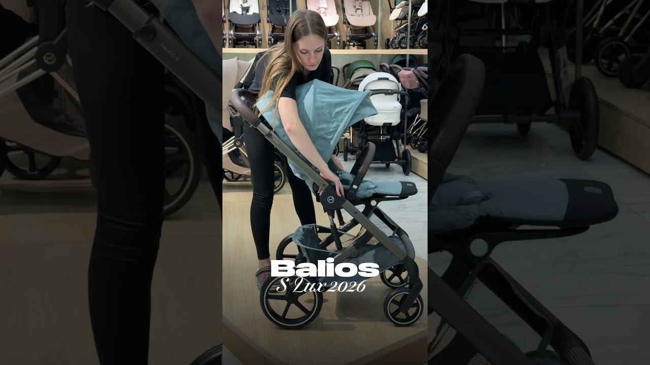 Balios S Lux 2026 распаковка  мойльвенок cybex baliosslux cybexbalios коляска коляска2в1