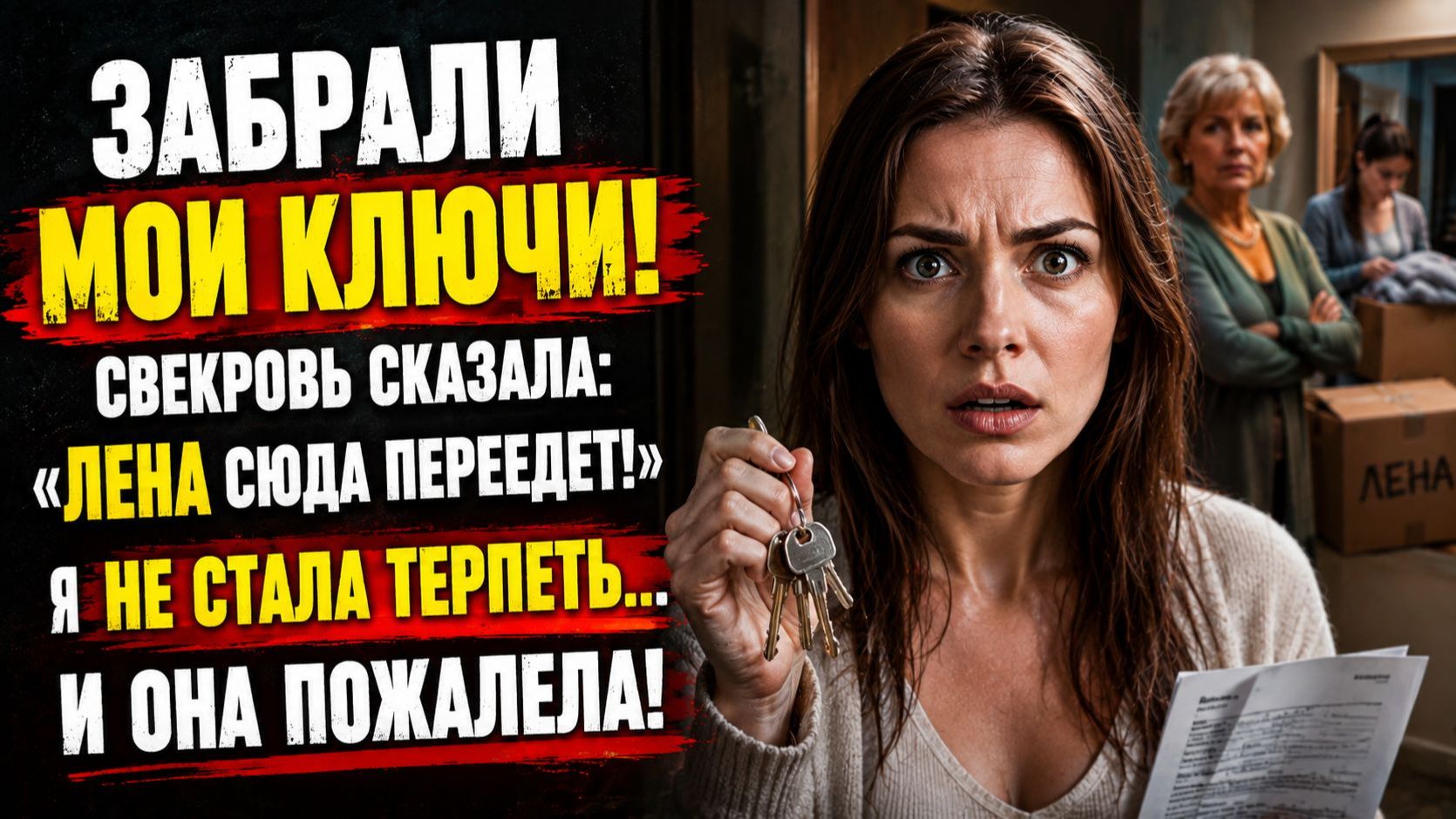 Истории из жизни | Свекровь забрала ключи от моей квартиры | Аудио рассказы | Жизненные истории