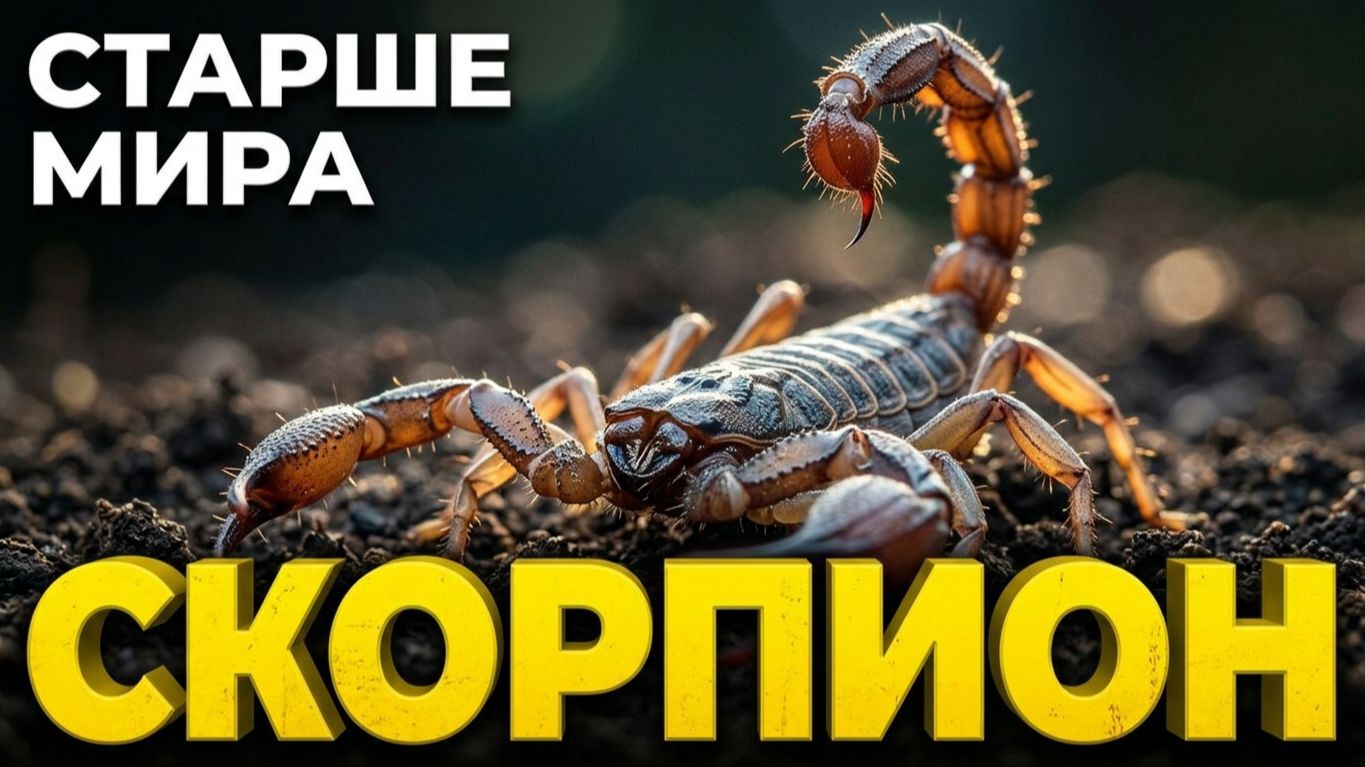 Скорпион: 100 фактов о древнем хищнике, который старше динозавров