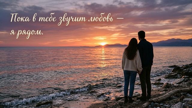 Пока в тебе звучит любовь — Я рядом