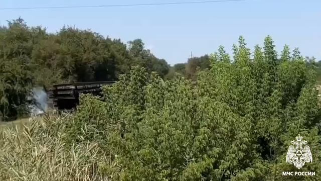Пожар на трех гектарах потушили в Северной Осетии