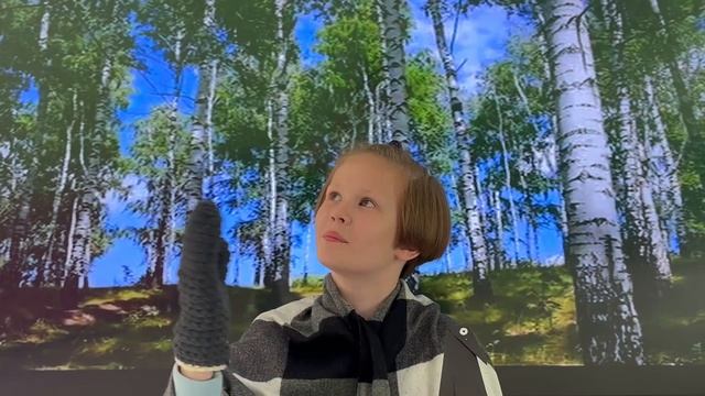 Цветкова Диана, 9 лет. Н. М. Рубцов «Ворона»