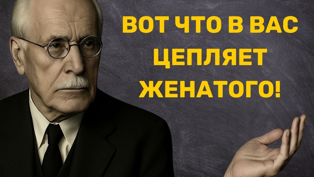 Что в вас «цепляет» женатого мужчину сильнее всего? 💍🧠 – Карл Юнг
