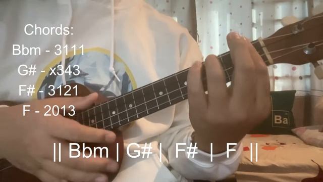 Billie Eilish - Lost Cause Ukulele Cover Chords