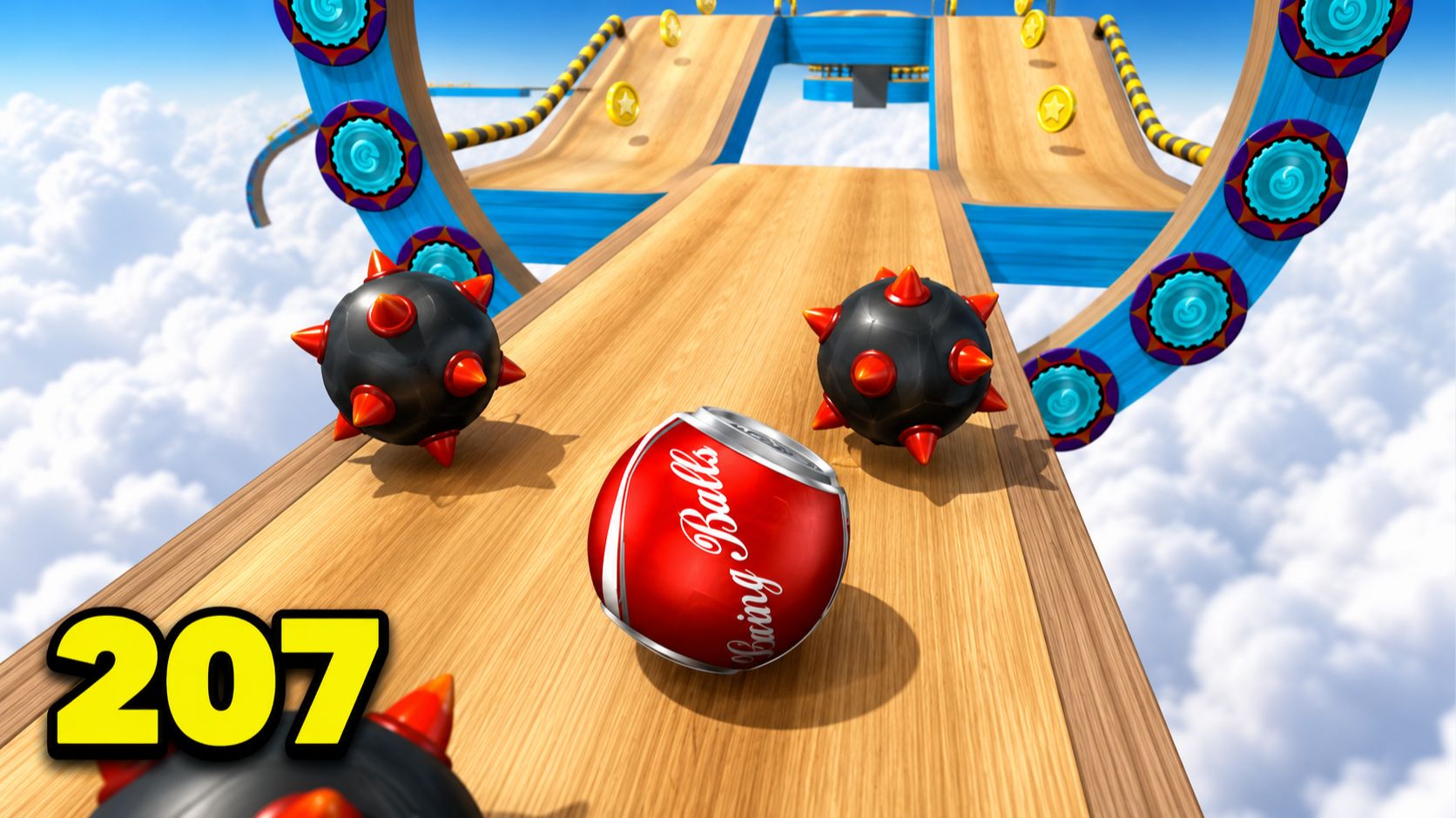 Going Balls | уровень 207-210 | спидран геймплей