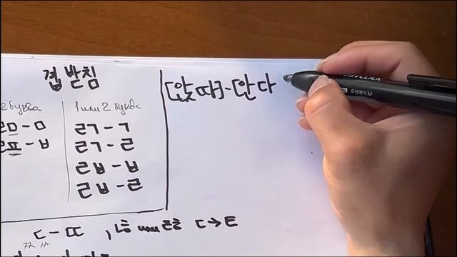 Корейские ДВОЙНЫЕ ПОДСЛОГИ двойной патчим