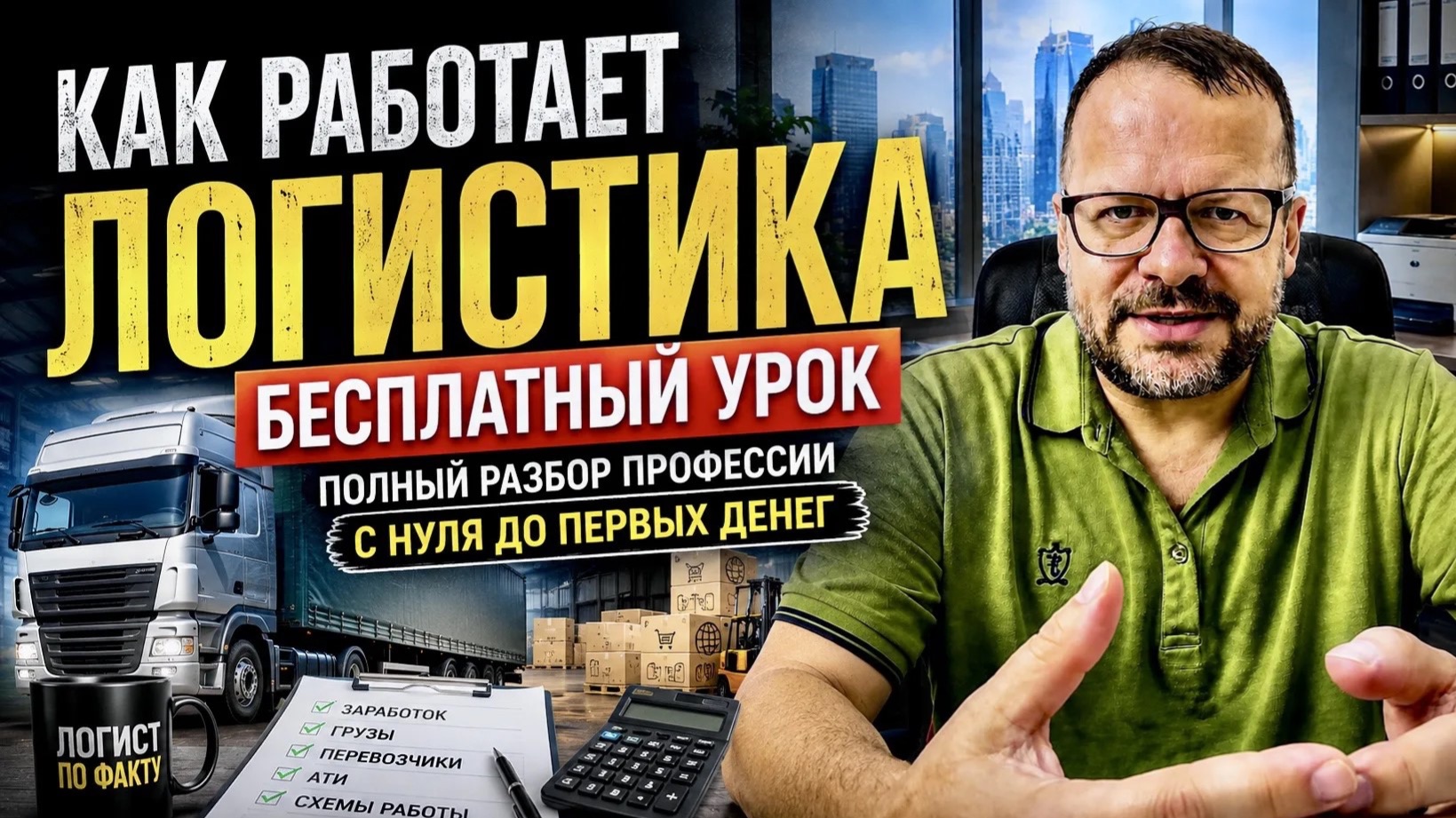 Транспортная логистика с нуля: как устроена профессия и как на ней зарабатывать