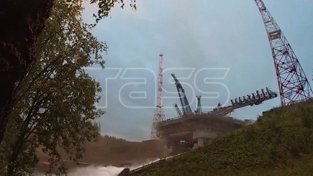 Пуск ракеты-носителя 