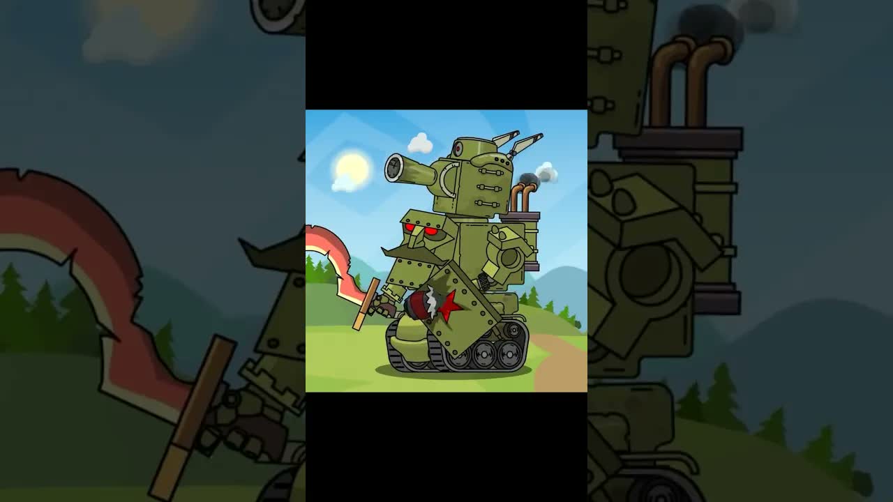 Смог остановить СНАРЯД! #homeanimations #cartoon #animation #мультик #tank