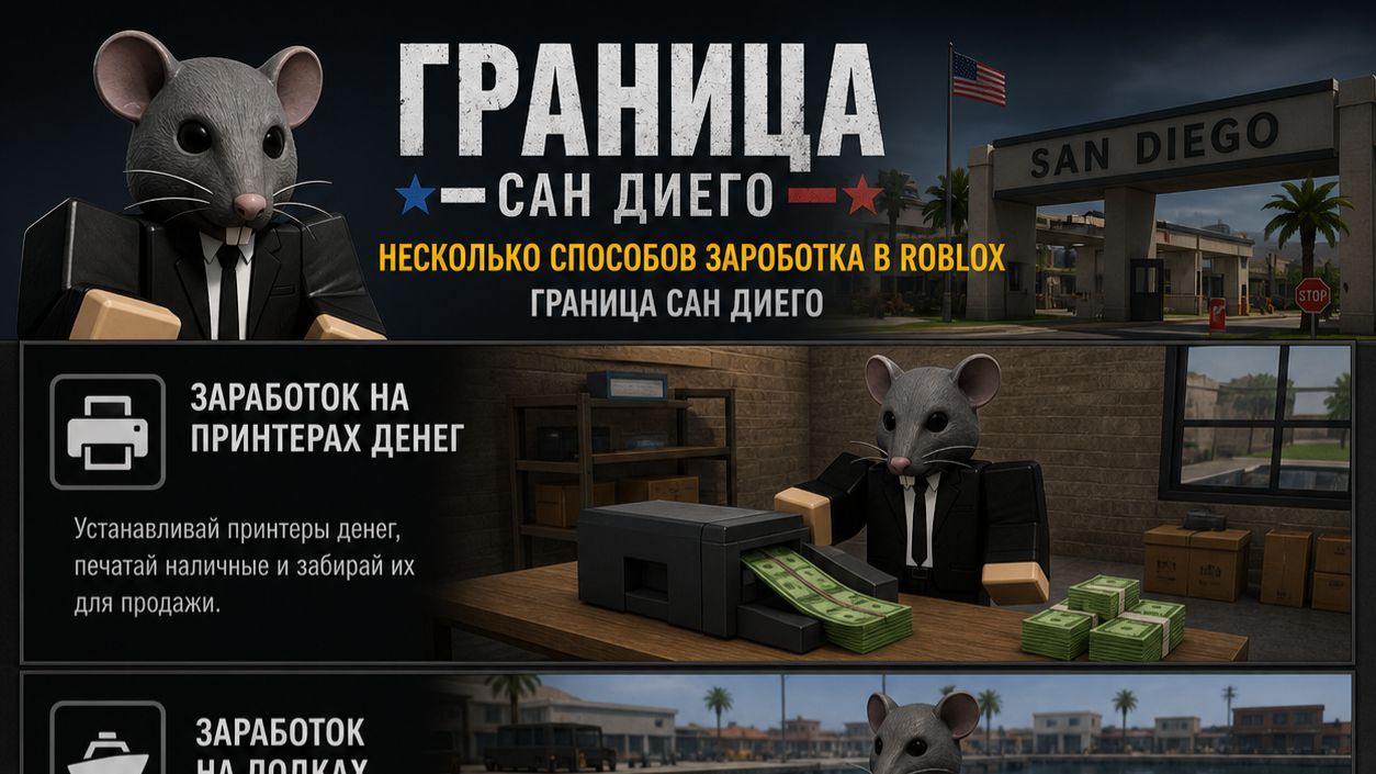 я попробовал лучшие способы заработка на границе сан диего роблокс