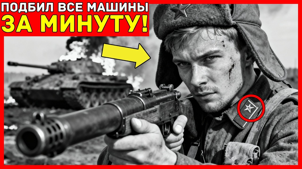 НЕМЕЦКИЕ танкисты называли его позицию 