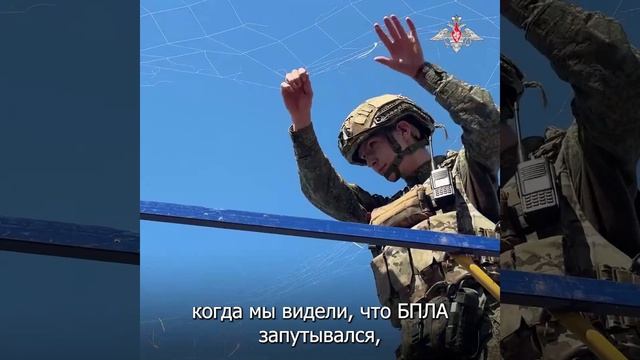 Начальник комендантского поста рассказывает об оборудованных антидроновых коридорах