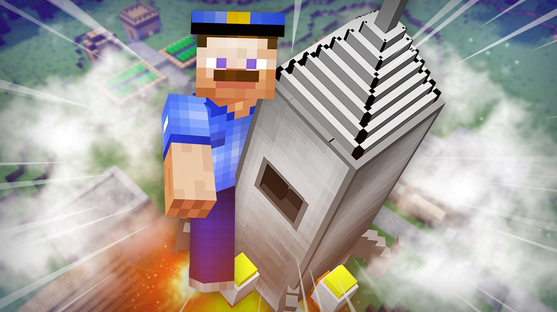 Я ОТПРАВИЛ ПОЛИЦИЮ В КОСМОС В МАЙНКРАФТ | Риколит Minecraft