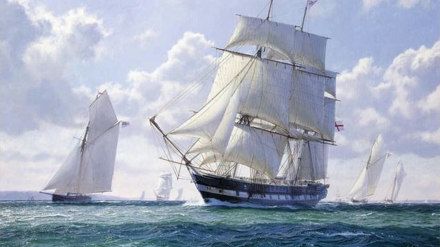 Ожившие полотнa 71 Falcon Cherbourg Ralley.