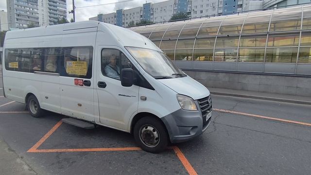Эксклюзив!!! Маршрутка Газель Next На маршруте 1189
