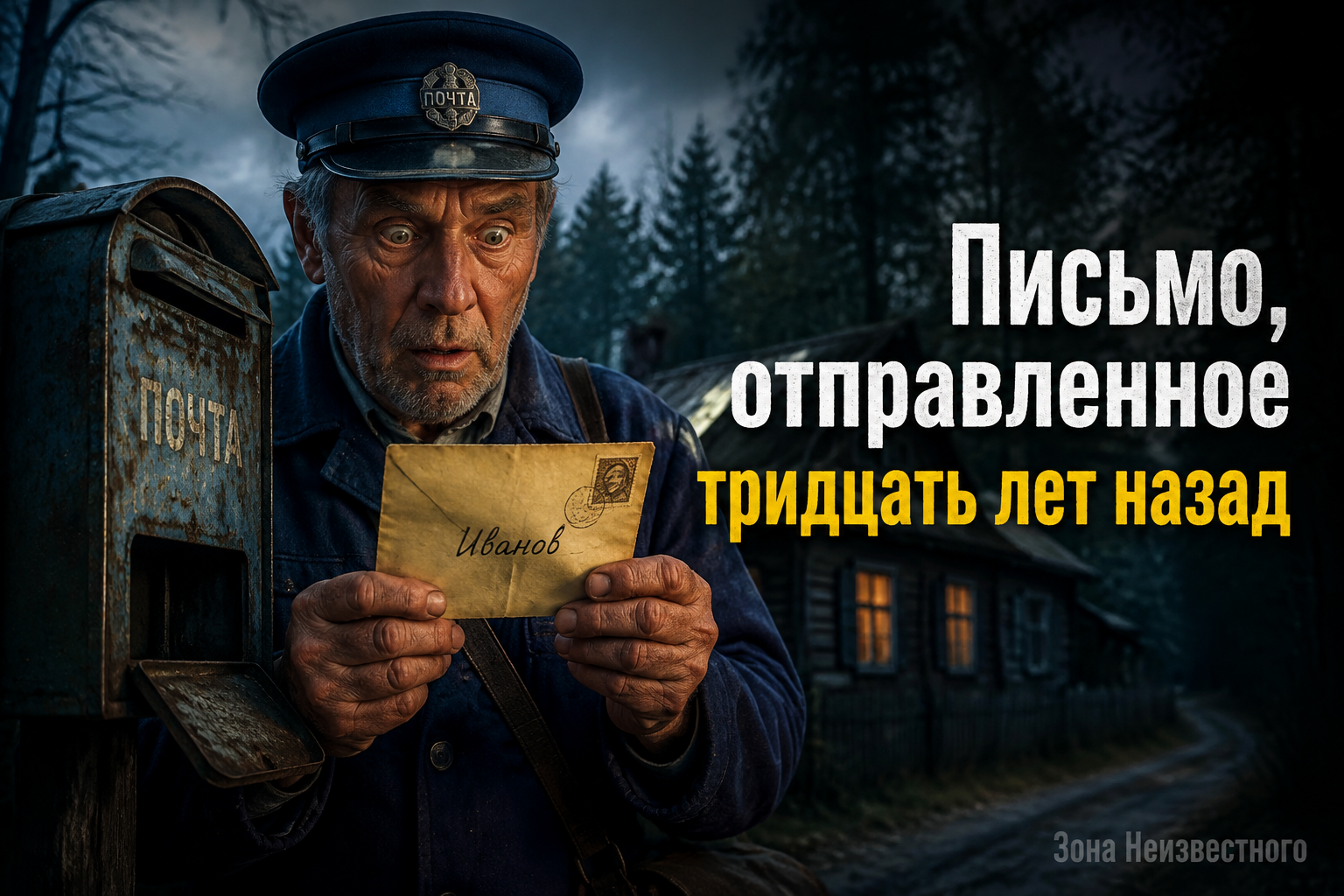 Письмо из 1989 года нашло меня у заброшенной деревни