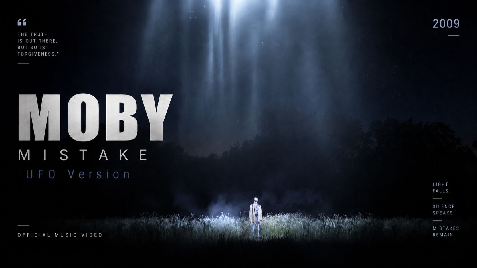 Moby - Mistake (UFO Version, 2009) ᵁᴴᴰ