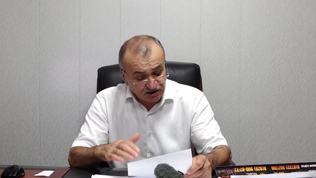 Интервью А. Фатулаева  по  вопросам заключения контракта в тыловом подразделении СВО