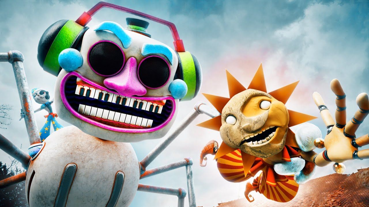 DJ Music Man Vs Sundrop и Moondrop (из FNAF# Security Breach)