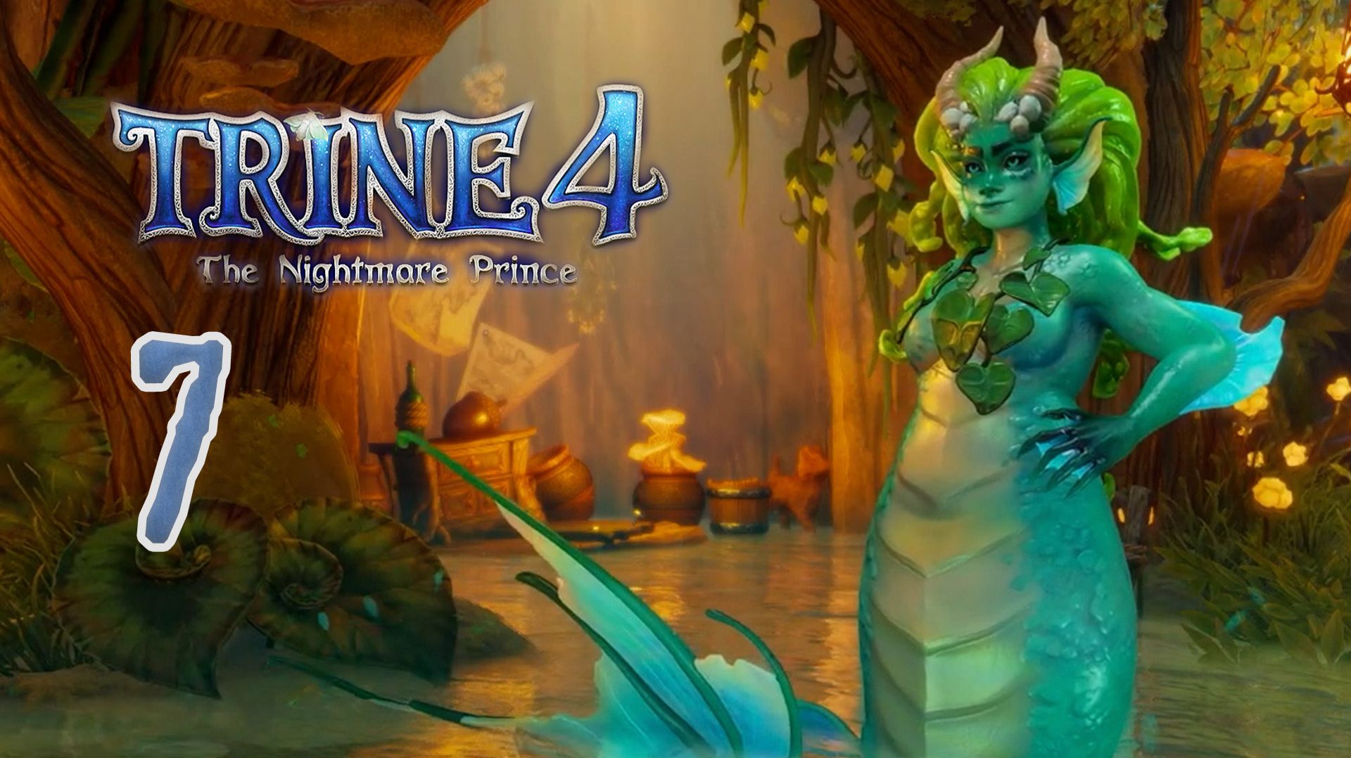 Лес водяной феи - Trine 4: The Nightmare Prince - 7