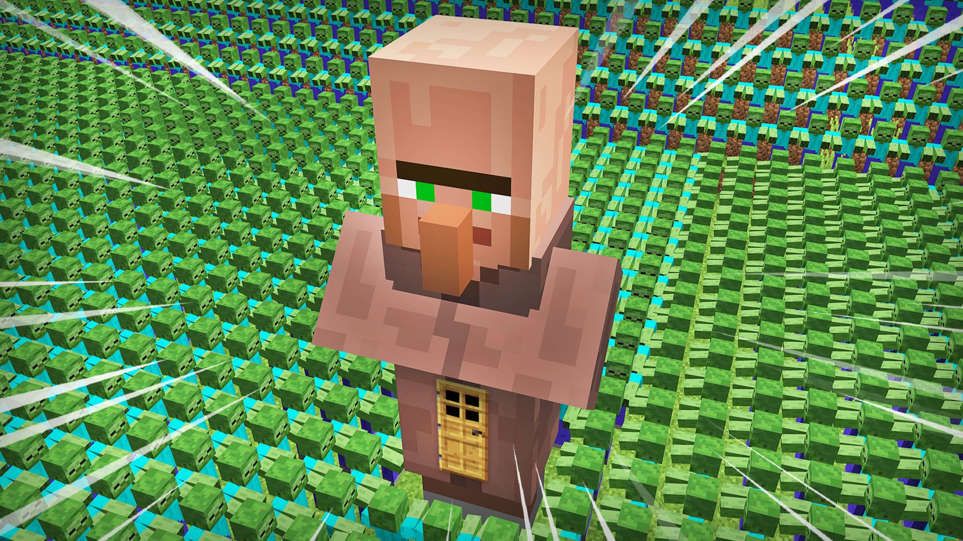 Я СПРЯТАЛСЯ В ГИГАНТСКОМ ЖИТЕЛЕ ОТ АРМИИ ЗОМБИ В МАЙНКРАФТ | Риколит Minecraft