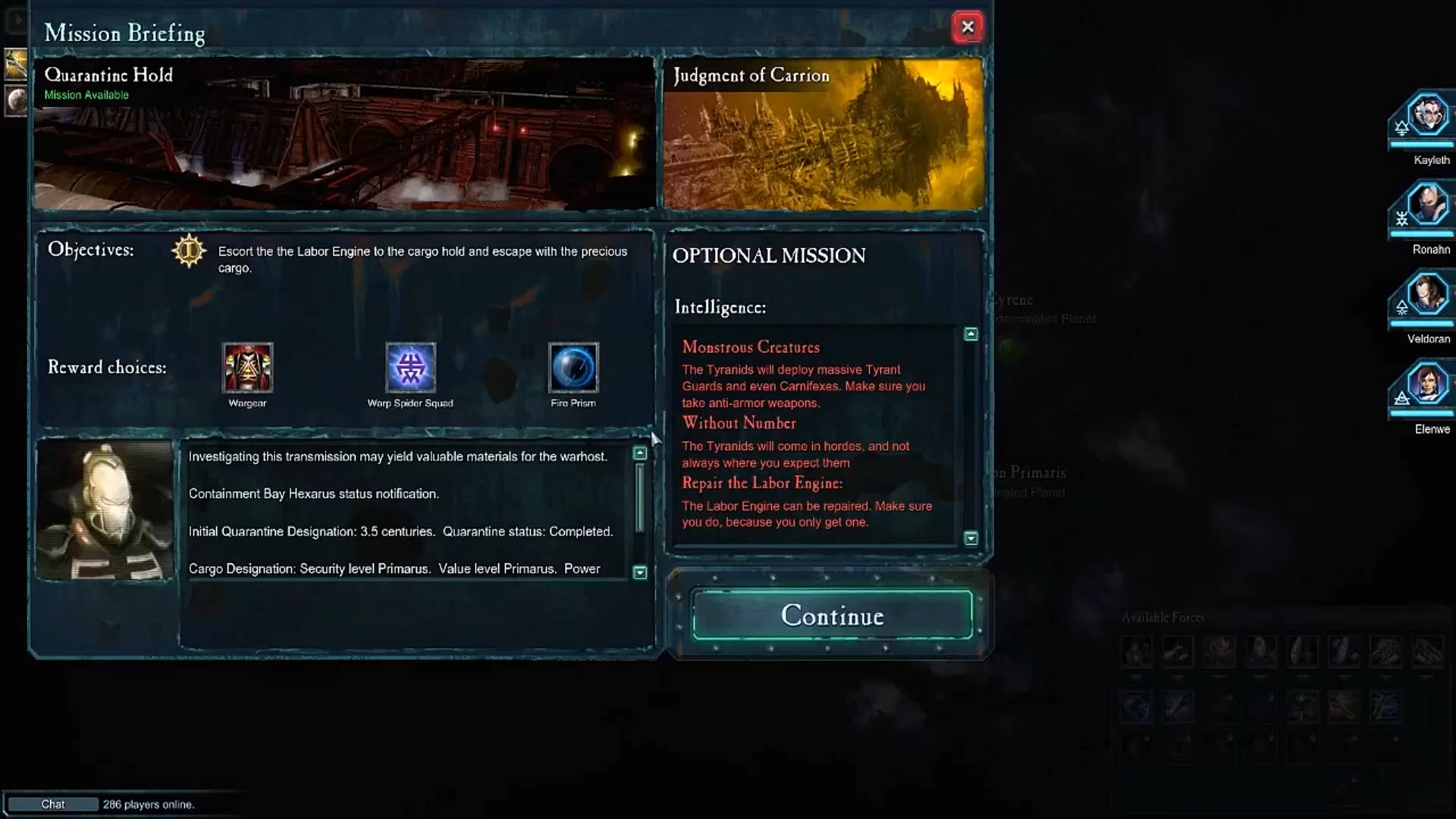 WH40K DoW2 Retribution Прохождение кампании за Эльдаров Часть 12. Quarantine Hold