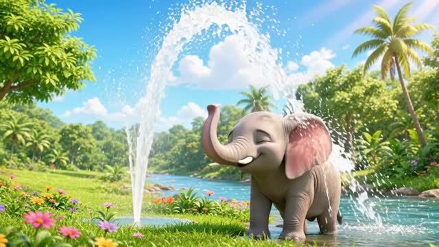 🐘 Детская песня Слонёнок — «Топ-топ, мой хоботок!»